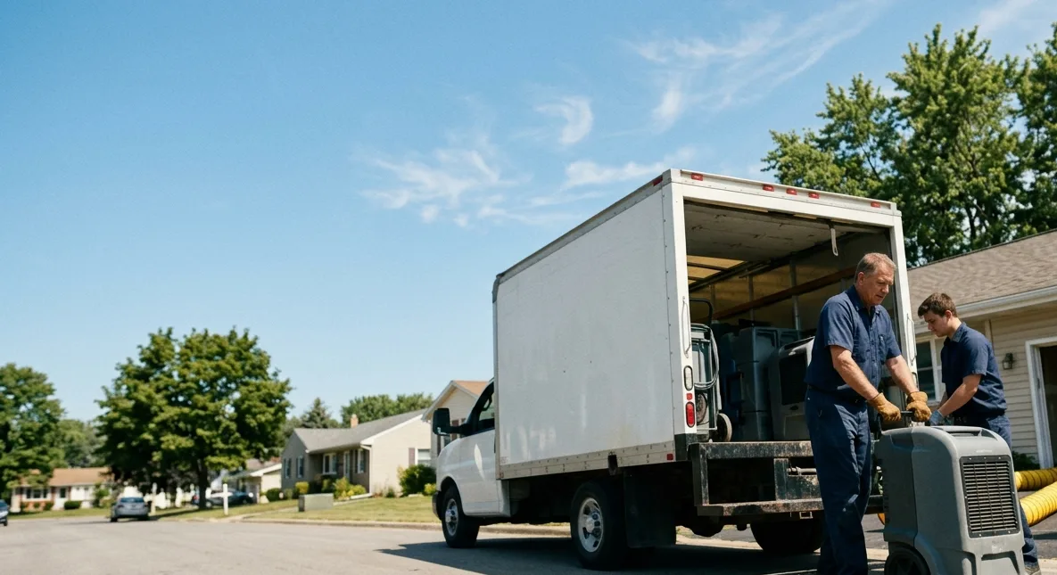 Water Damage Cleanup in Murrayville, IL near me